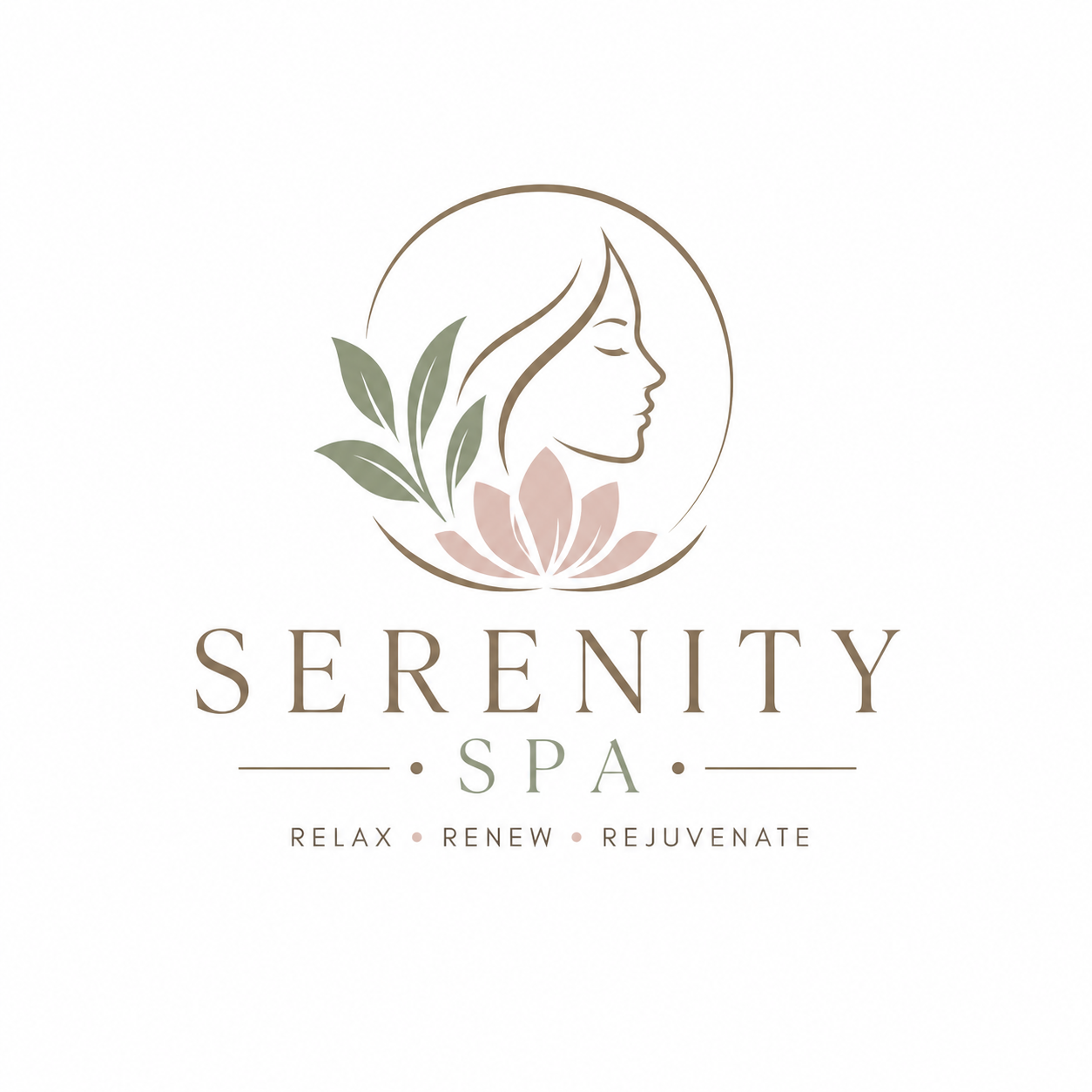 Serenity Spa & Wellness logo